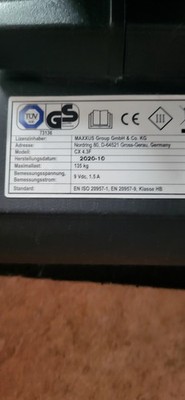 Maxxus CX 4.3f Crosstrainer - Grau/Schwarz (600000-00019-0001)