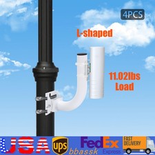 4-Piece Wireless Bridge Bracket Mount Pole Wall-Mount For Outdoor Bridge CPE