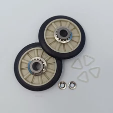 Durable 349241T Dryer Rear Drum Support Roller Kit  Part - Exact Fit for Many Br
