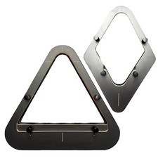 Billiard Rack Adjustable Holder, Precision-Engineered Rack Present