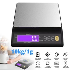 10kg/1g Food Kitchen Scale Digital Weight Grams with LCD Display for Baking UK