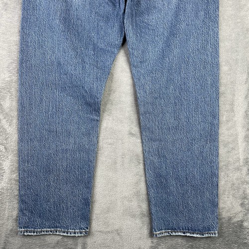 Levis Premium Jeans Women 32x28 Wedgie Straight High Rise Button Fly Distressed - Picture 8 of 17