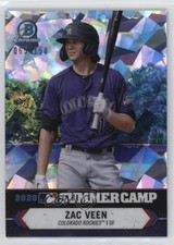 2021 Bowman Chrome 2020 Summer Camp Atomic Refractor 65/150 Zac Veen #SC-14 0x0r