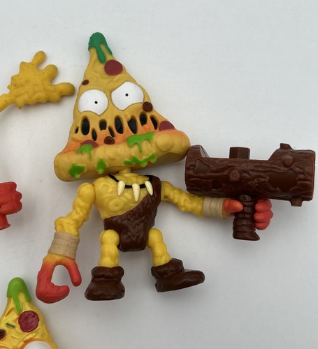 The Grossery Gang Lot Of 3 Putrid Pizza - Action Figures w/Accessories VGUC - Picture 3 of 8