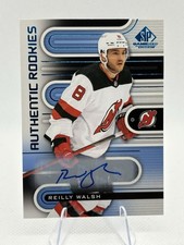 2022 Upper Deck SP Game Used Authentic Rookies Blue Reilly Walsh #183 Auto