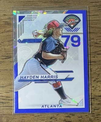 HAYDEN HARRIS | 2025 Panini Prospect Edition | #48 - Holo Blue Ice #d /299