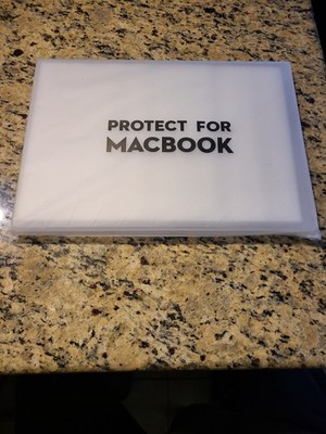 Soonjet Hard Shell Case for MacBook Air 13.6' Protective Cover Midnight Clear