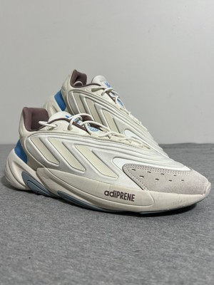 Adidas OZWEEGO Shoes Mens Size 10.5 Off White Blue adiPRENE Comfort Sneakers