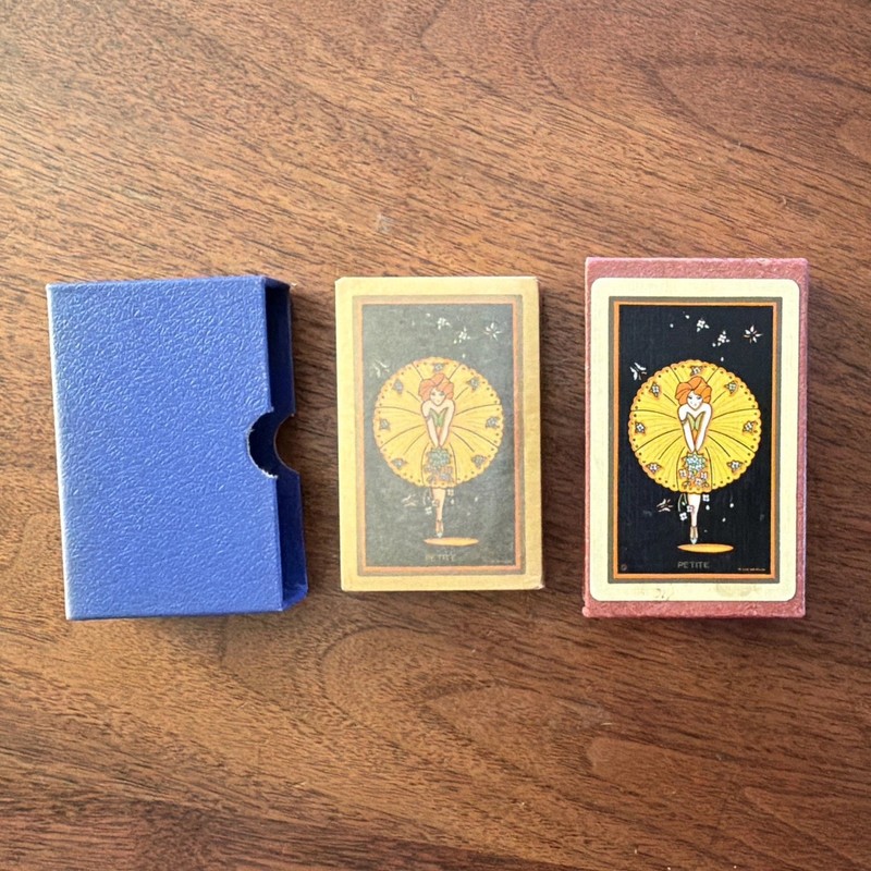 The U.S. Playing Card Co. Congress No. 606 Bridge 1920s Art Nouveau Deck Sealed