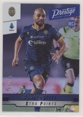 2019 Panini Chronicles Xtra Points Purple 53/199 Sofyan Amrabat Rookie RC 03df
