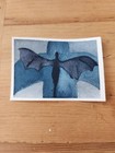 ACEO Art Card Original Watercolor Dragon HotD 2.5x3.5in  NookArtDecor — photo 1