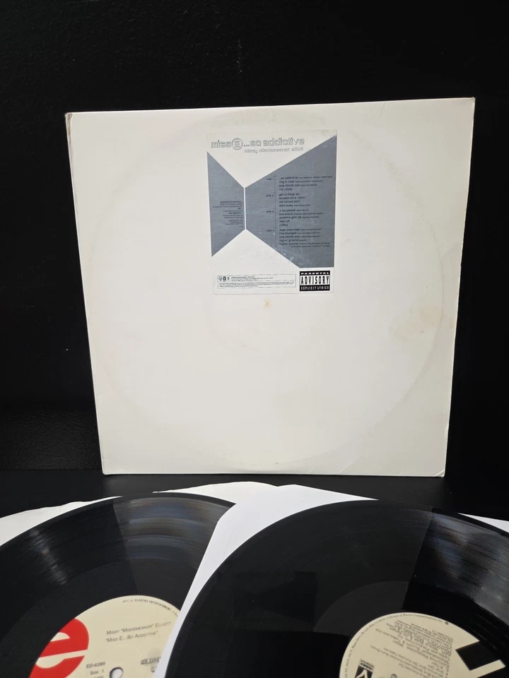 Miss Misdemeanor Elliot Miss E...So Addictive 2lp Vinyl 1st 2001 PROMO Press VG+ - Image 2 of 4