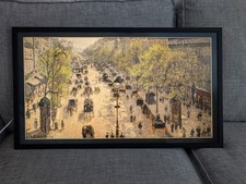 Samsung The Frame 32 Inch TV (QE32LS03TCUXXU) Black wooden effect frame inc