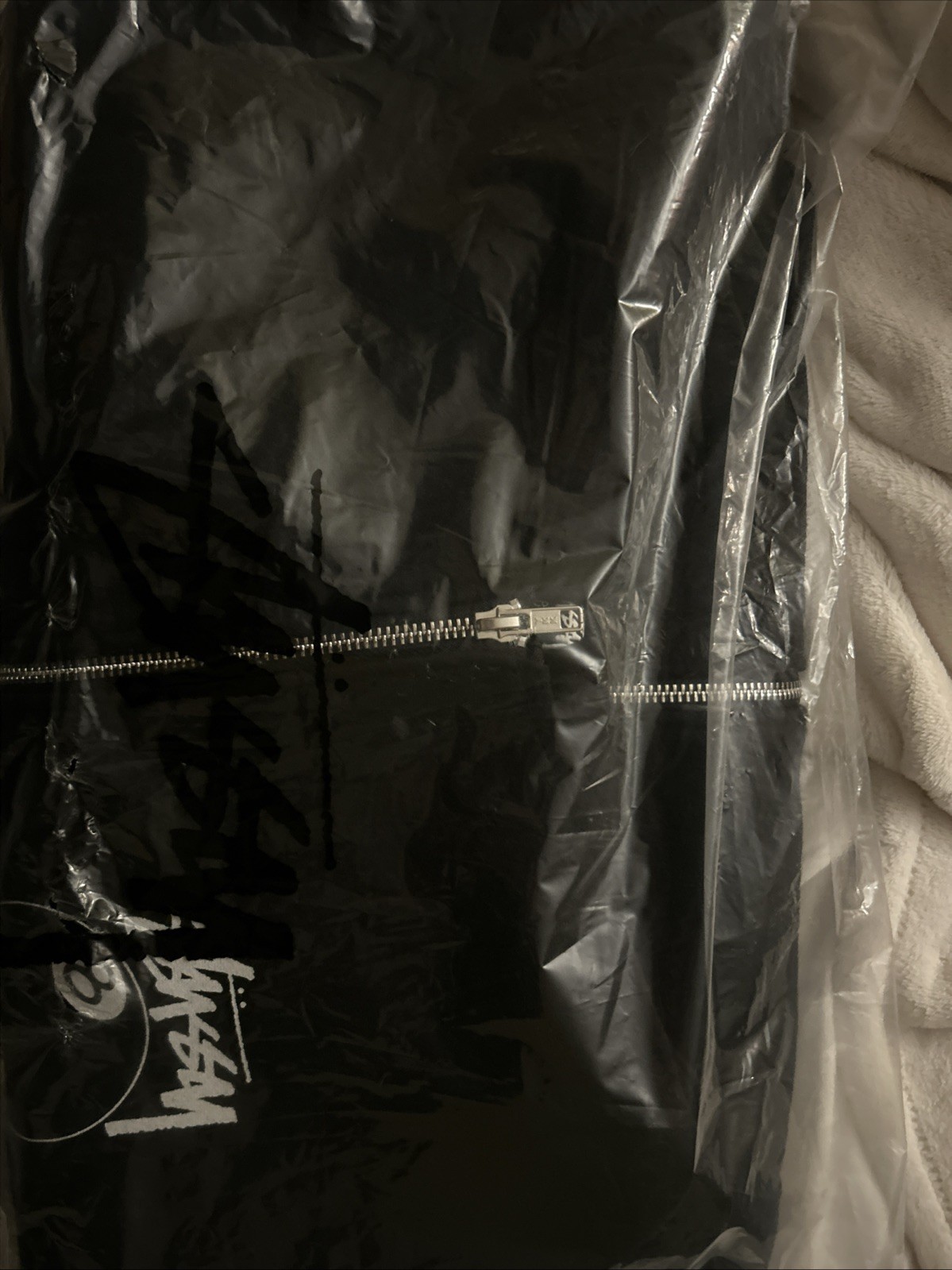 Stussy 8ball Hoddie zip Up Medium thumbnail 7