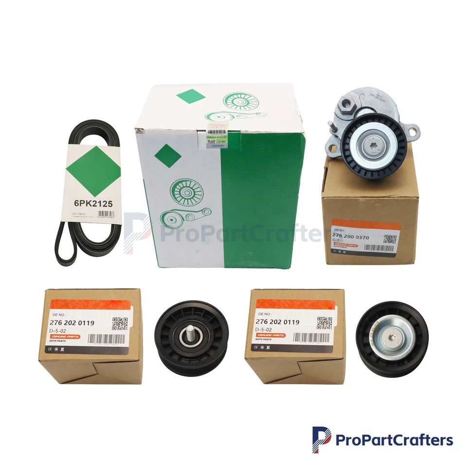 For Mercedes GLE350 E350 3.5L A2762000370 Fits INA Gates Belt Drive Kit And Belt Foto 4 de 4