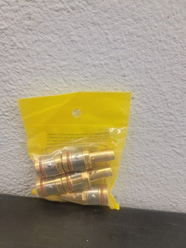 5 Pack Profax 57HD Brass Gas Diffuser HD w/Set Screw 1/2