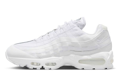 Nike Air Max 95 OG Triple White Pure Platinum Nby HM8755-100 sz 8.5 Men's