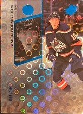 Simon Holmstrom RC '22-23 SPx ROOKIES RADIANCE #173 ⭐91/100⭐ New York Islanders 