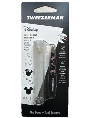 TWEEZERMAN Disney Minnie Mouse Mini Slant Tweezer with Case