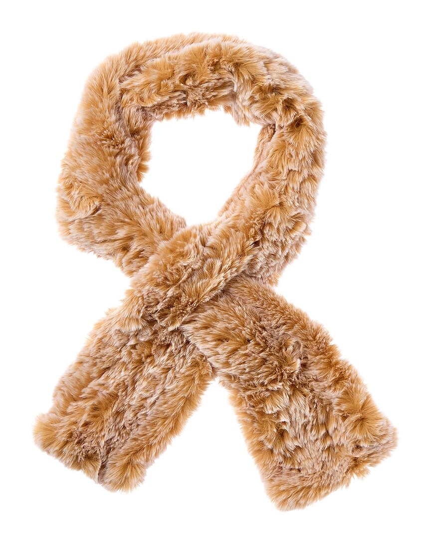 Surell Accessories Knit Scarf Women's Brown