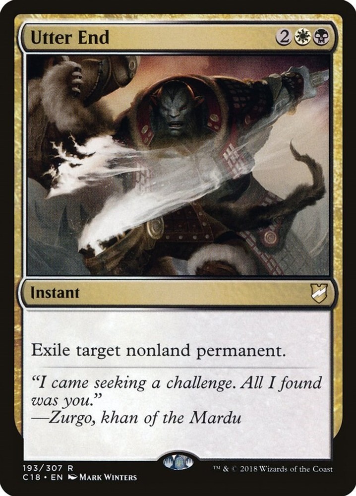 Utter End [Commander 2018 - 193] NM