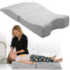 Gray Hair Washing Station for , Ergonomic Design Shampoo Buddy Foam Mat Folda...