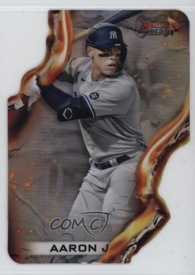 2021 Bowman's Best Heatwave Die-Cut Aaron Judge #HW-11 0y0n