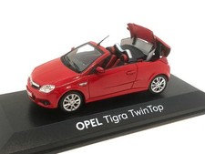 Minichamps 1/43 Opel Tigra TwinTop Red Convertible Display Case Model