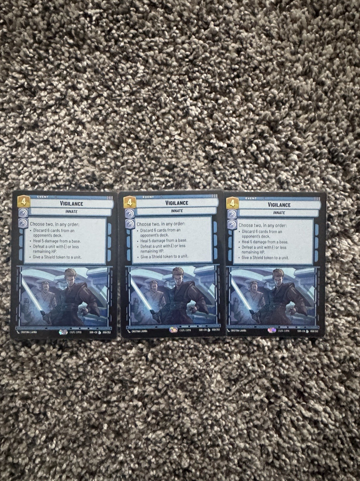 Star Wars Unlimited Vigilance Legendary Playset 