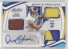 2021 Panini Absolute Spectrum 71/99 Jacob Harris #238 Auto 0c6