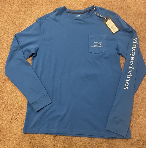 Vineyard Vines Langarmshirt Pullover Jungen Jugend XL 18 Neu mit Etikett Vintage Wal
