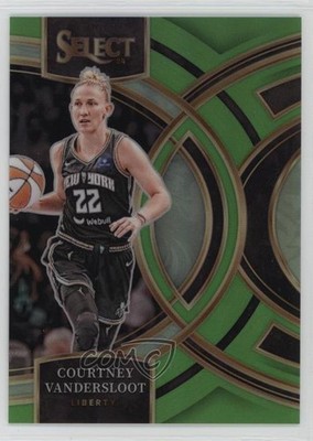 2024 Select WNBA Premier Level Neon Green Prizm /75 Courtney Vandersloot 1qo0