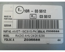 Autoradio Ford FIESTA