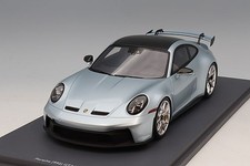 PORSCHE - 911 992 GT3 COUPE 2022 w/Case 1/18 scale GT Silver by Schuco 18U00111