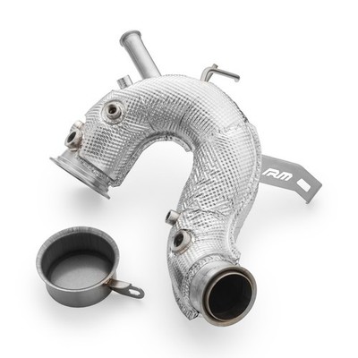 Auspuffrohr Downpipe für VW Golf VIII 2.0 TDI GTD mit Hitzeschild