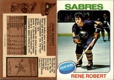 1975-76 O-Pee-Chee SET BREAK #46 Rene Robert NMMT
