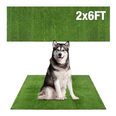 Grass Pad for Dog Large Size - 2FTx6FT, Dog Potty Training Turf, Indoor Outdo...