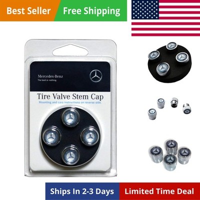 Genuine Q-6-40-8131 - Valve STEM CAPS, Blue Laurel Wreath