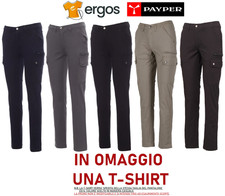 Payper FOREST STRETCH SUMMER LADY Pantaloni Cotone Elasticizzati Tasche Estivi
