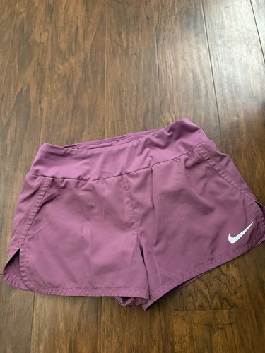 Nike Women's Dri-FIT Bliss High-Waisted 3" Brief-Lined Athletic Shorts