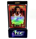 Jalen Brunson Auto /10 Tyson Beck Groundbreakers Red Foil Knicks NBA Finals
