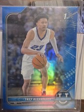 2021-22 Bowman U Chrome Trey Alexander Blue /199