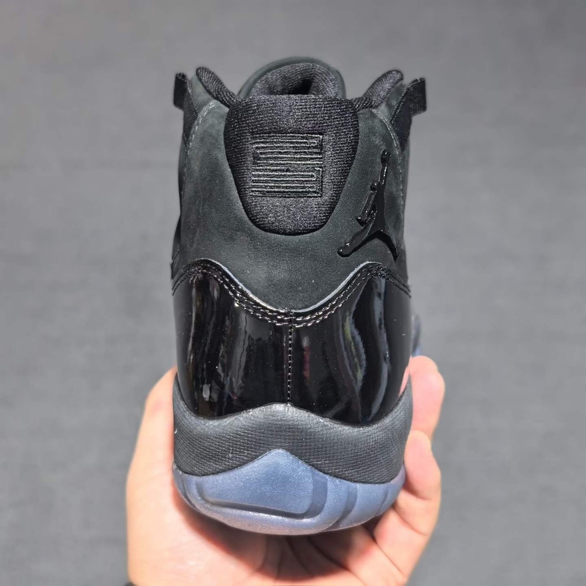 Nike Air Jordan 11 Retro Cap and Gown Black Patent Leather Men