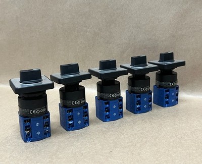 Kraus & Naimer CG8 Selector Switch with Two Piece Terminal Block - Lot of 5