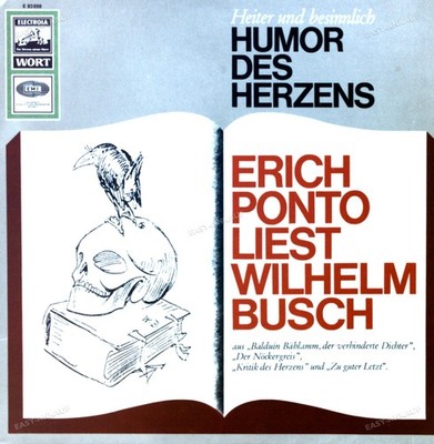 Erich Ponto - Heiter u. Besinnlich Humor Des Herzens Liest Wilhelm Busch LP ''