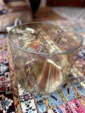 Crystal Tones Alchemy Singing Bowl   8" E-15 Smoky Quartz  Great Condition