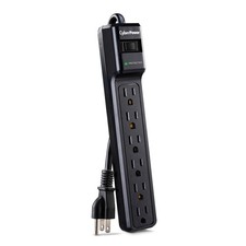 CyberPower CSB604 Essential Surge Protector, 1 Count Pack of 1 , Black