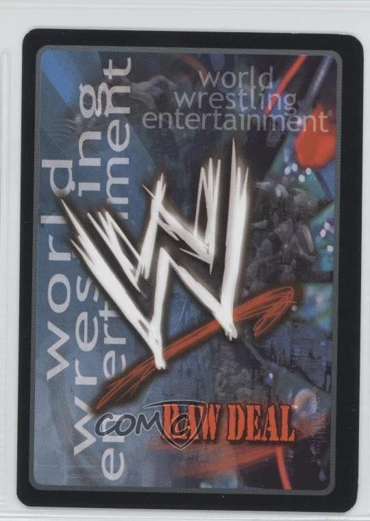 2006 WWE Raw Deal Trading Card Game Vince McMahon Kurt Angle #48/172V19 HOF - Image 2 of 2