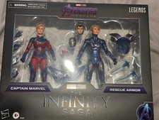 Marvel Legends Avengers Endgame Captain Marvel Rescue Armor 2 Pack Infinity Saga