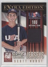 2013 Panini Elite Extra Edition 18U National Team Game Jerseys Scott Hurst hu8